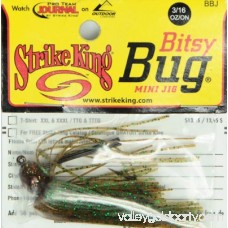 Strike King Bitsy Bug Jig, Pumpkin 4559741